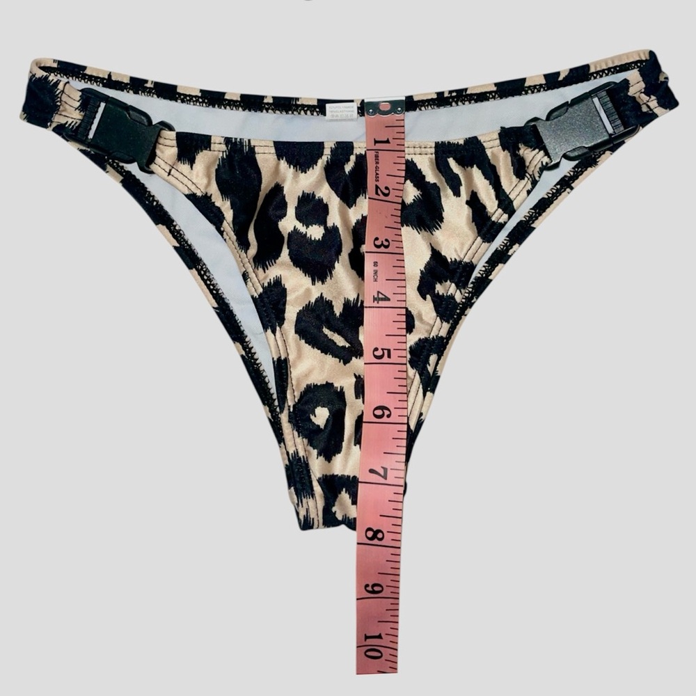 Leopard Print Bikini Set - Picture 6 of 8
